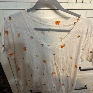 Loft fall tshirt